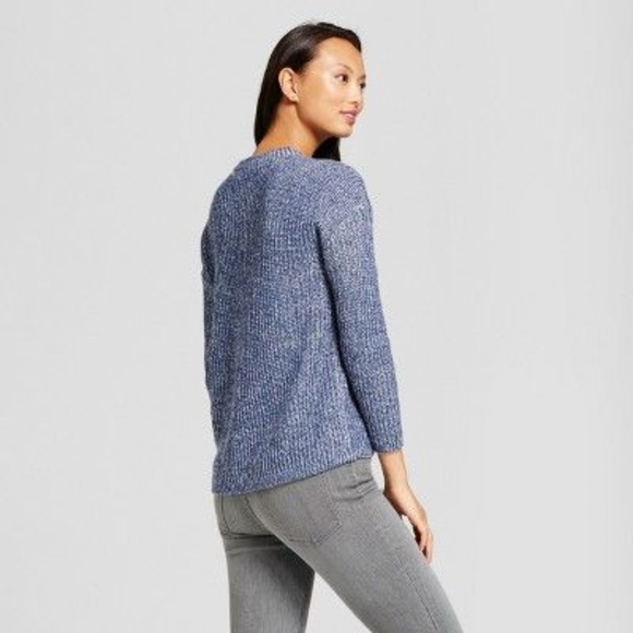 NEW! Heather B Open Stitch Pullover Sweater - Picture 2 of 4